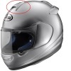 Arai AC2-typ CHASER-V přední větrák Aluminium-Silver